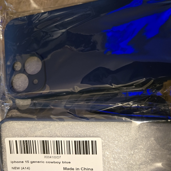 Blue Phone Case - Picture 2 of 2